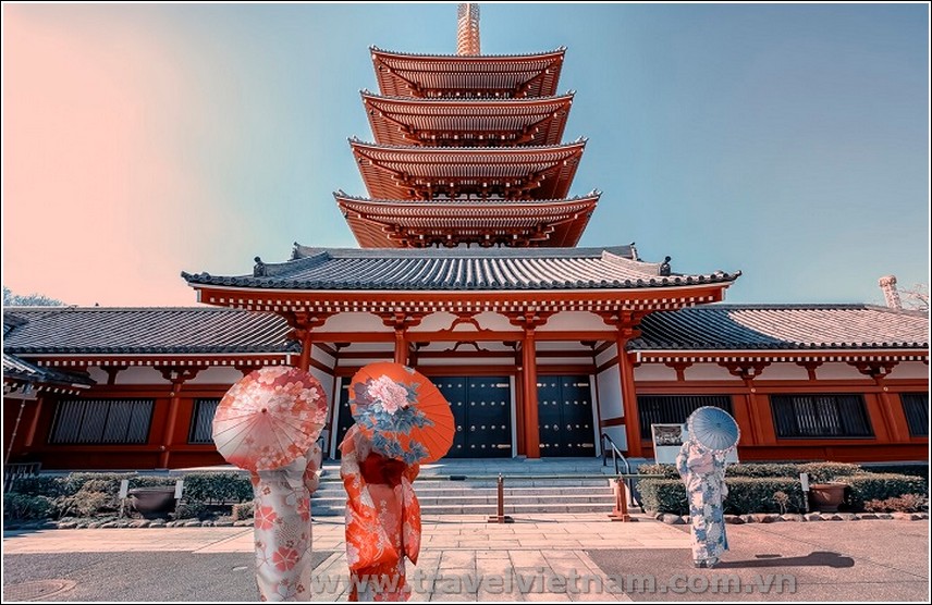 Nhật Bản: Hà Nội - Tokyo – Phú Sĩ – Nagoya – Kyoto – Osaka