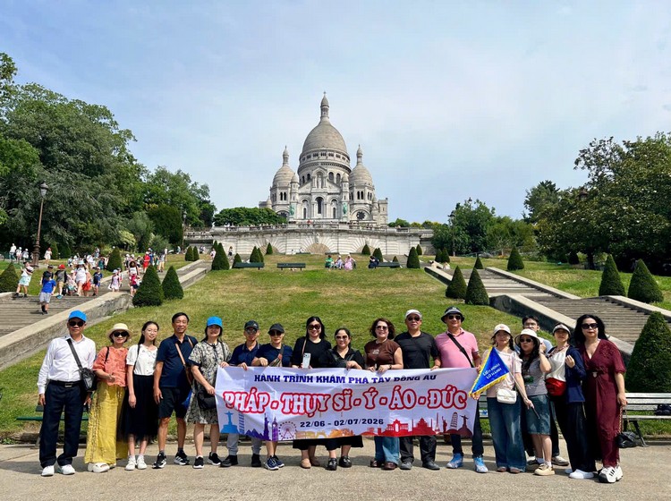 Tour 6 Nước Tây Âu